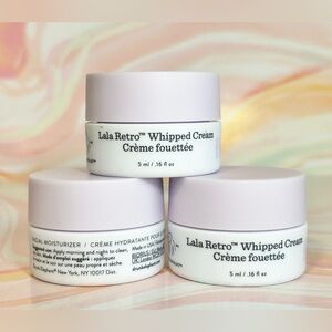 Drunk Elephant Lala Retro Whipped Cream .16 oz each travel size NEW 3 pcs